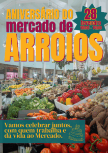 O Mercado de Arroios assinala 84 anos no próximo dia 28 de fevereiro, celebrando um espaço que continua a ser central na vida da freguesia — lugar de proximidade, diversidade e encontro entre quem aqui trabalha e quem aqui faz as suas compras diariamente. Para marcar a data, convidamos a comunidade a juntar-se ao mercado e às pessoas que lhe dão vida todos os dias. Durante a manhã, entre as 10h00 e as 11h30, o Espaço da Criança recebe uma sessão especial de leituras dinamizada por Elsa, pensada para o público mais jovem e famílias. Por volta das 13h00, o Coro do Clube Atlético atua no mercado, criando um momento de convívio e celebração. O encerramento simbólico da manhã festiva acontece cerca das 13h30, com o cantar dos parabéns e o corte do bolo de aniversário, celebrando os 84 anos deste equipamento histórico da freguesia. Neste mesmo dia, a Rua Ângela Pinto recebe também a iniciativa Ruas Abertas, convidando a comunidade a viver o espaço público de forma mais próxima, segura e partilhada. Celebrar o Mercado de Arroios é celebrar as pessoas que o constroem diariamente e reforçar o seu papel como espaço vivo, essencial e comunitário.