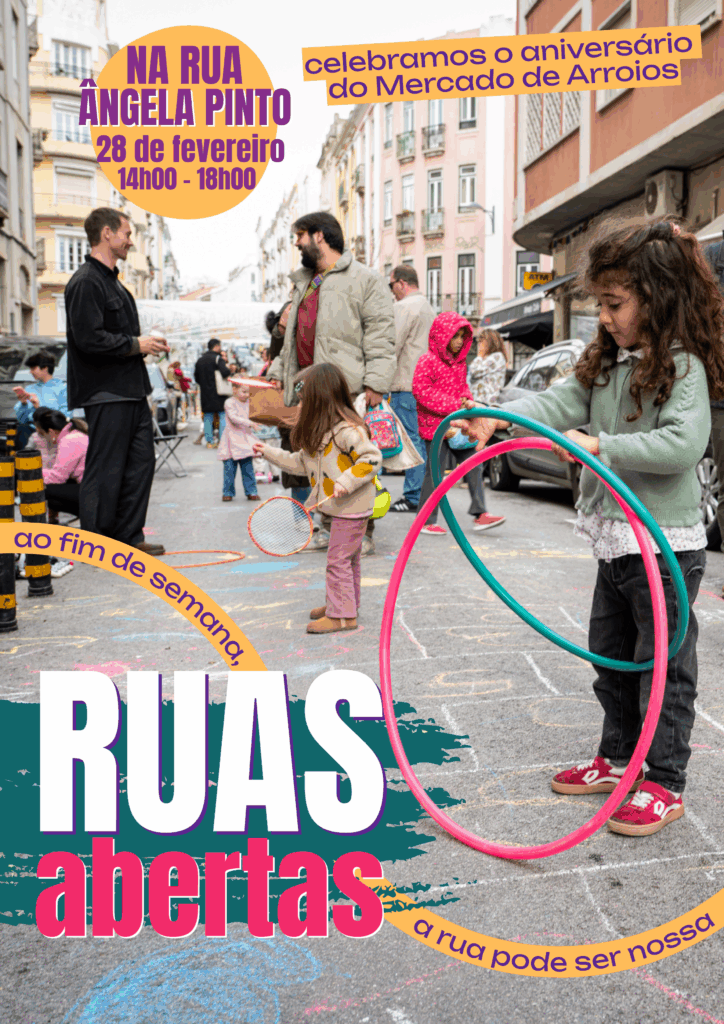Ruas Abertas celebra o Mercado de Arroios